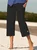 Women Weekend Casual Loose Solid Cotton Pants